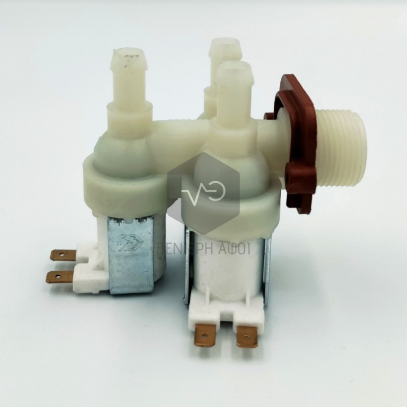 Washing machine valve triple angle Ø10.5mm.