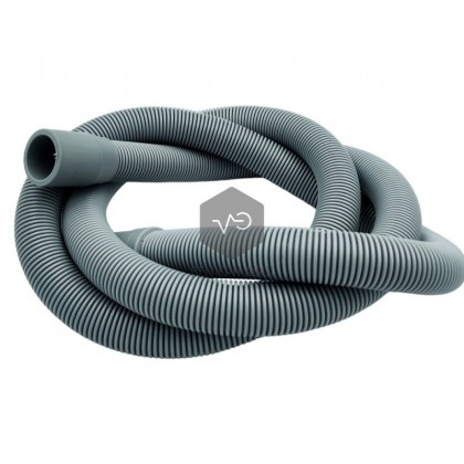 Spiral washing machine hose 4m 19x22mm.