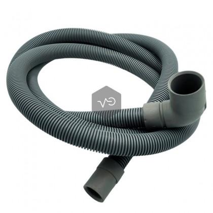 Washing machine spiral hose 2.5m 22x29mm (hoover) with angle.