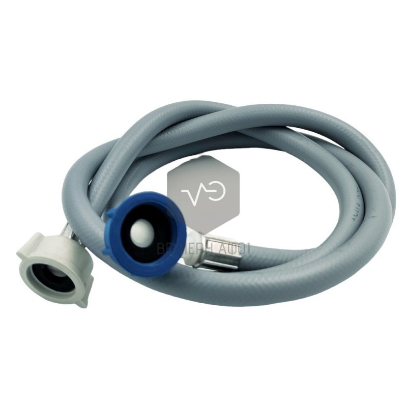 Washing machine supply hose 1.5m gray.