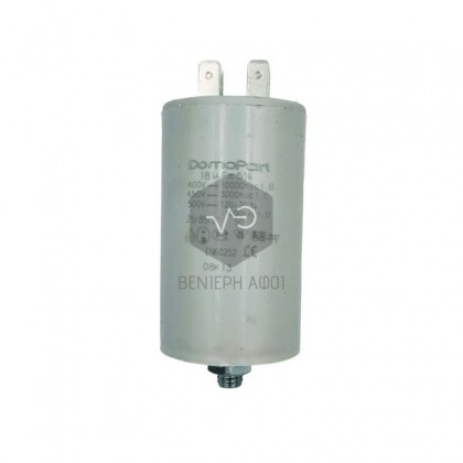Operation capacitor 18μF.