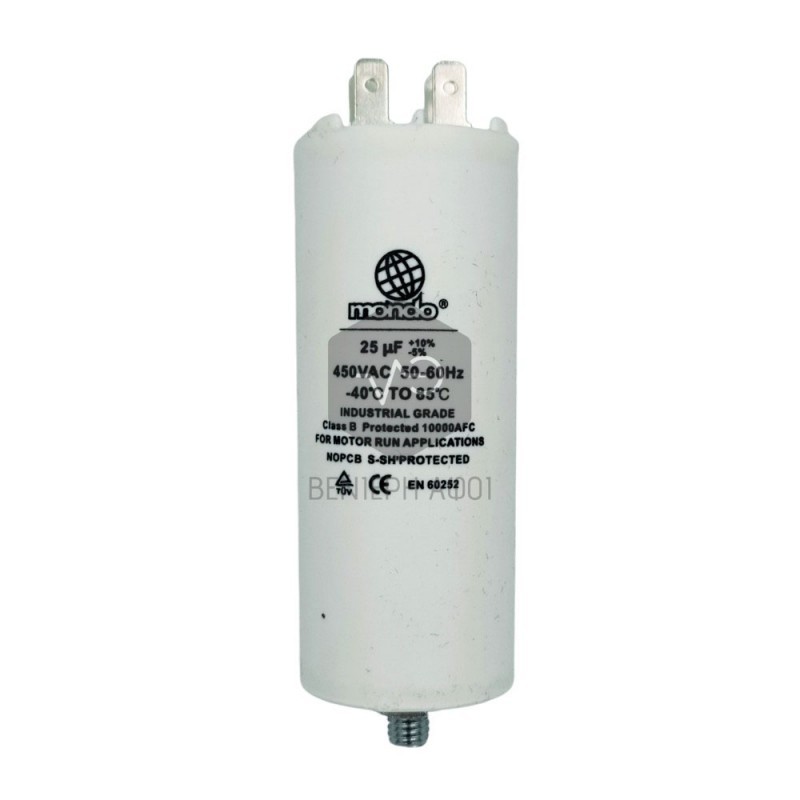 Operation capacitor 25μF.