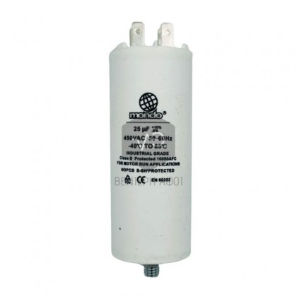 Operation capacitor 25μF.