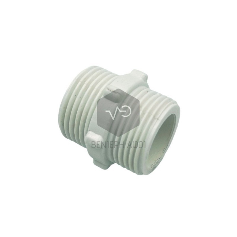 Washing machine supply connector plastic 3/4.