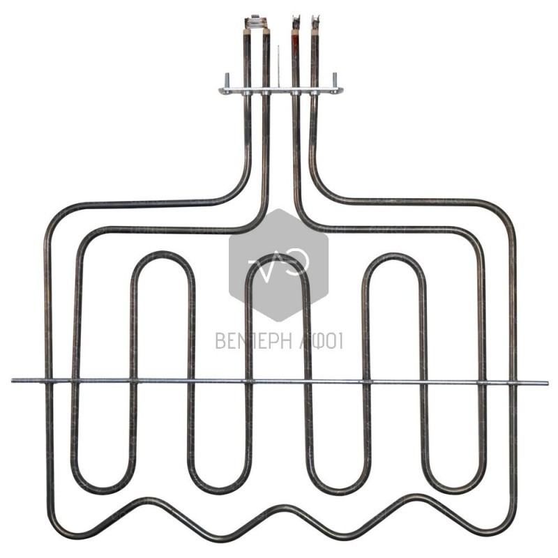 Upper resistance with grill for oven AEG, Electrolux 1000+1900W.