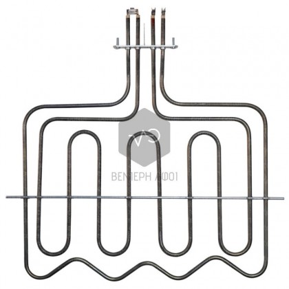 Upper resistance with grill for oven AEG, Electrolux 1000+1900W.