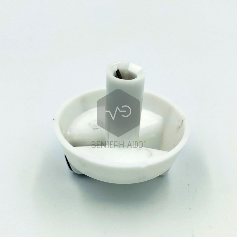 7 position button for air-heated kitchen with long axis white color. 
