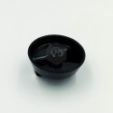 7 position button for air-heated kitchen with short axis black color. 