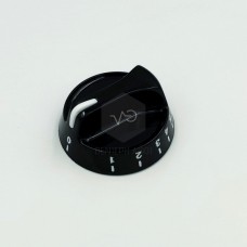 Air-heated kitchen button for quick cooker with long axis black color.