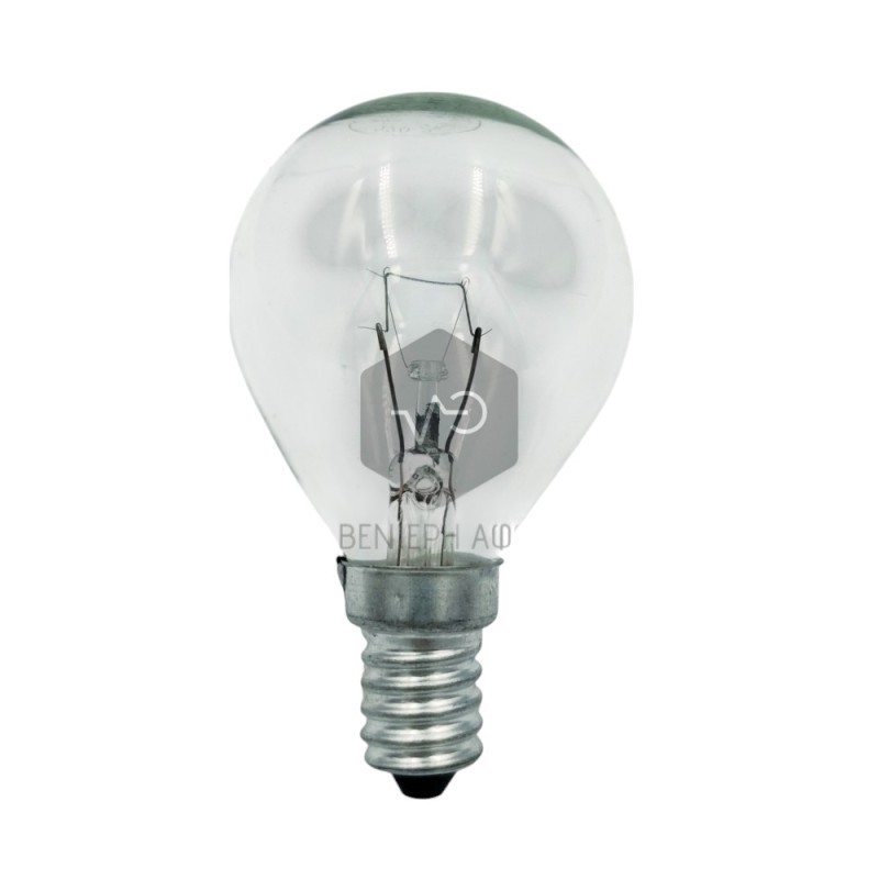 Oven lamp 25W spherical.