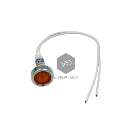 General use indicator lamp orange color.