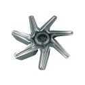 Winged fan motor for air-heated oven INOX general use.