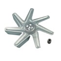 Winged fan motor for air-heated oven BOSCH, NEFF, PITSOS, SIEMENS.