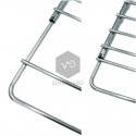 Kitchen oven grill folding 23x22cm μέχρι 23x38cm