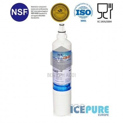 Refrigerator water filter internal ICEPURE RFC1000A.