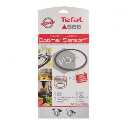 Rubber for pressure cooker SEB/ TEFAL 10L Original SENSOR.