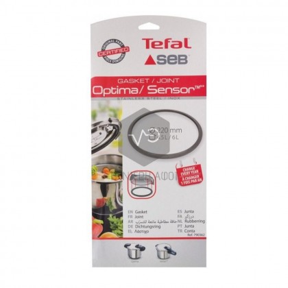 Rubber for pressure cooker SEB/ TEFAL 4.5-6L Original SENSOR.