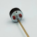 Thermostat for water heater buttoned.