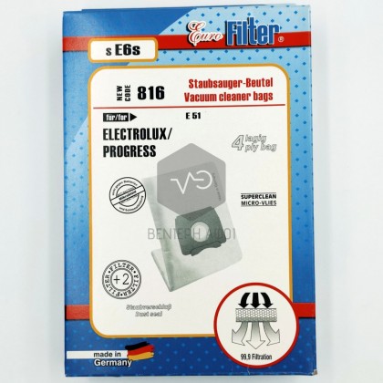 Vacuum cleaner bag ELECTROLUX/ PROGRESS sE6s.