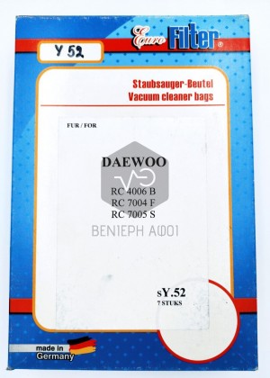 Vacuum cleaner bag DAEWOO sY52.