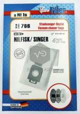 Vacuum cleaner bag NILFISK/ SINGER sNI1s.