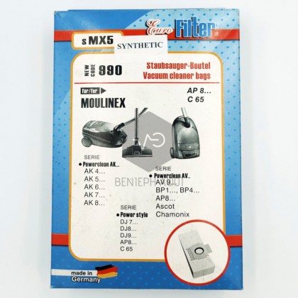 Vacuum cleaner bag MOULINEX sMX5.
