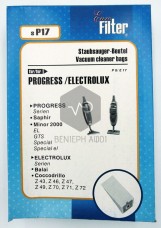 Vacuum cleaner bag PROGRESS/ ELECTROLUX sP17 P8/E17.