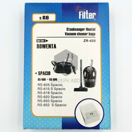 Vacuum cleaner bag ROWENTA sR6 ZR-420.