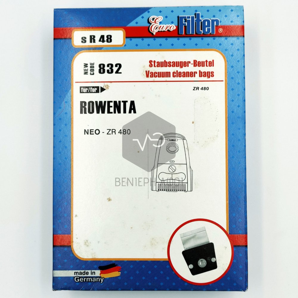 Sac aspirateur Rowenta Neo ZR480