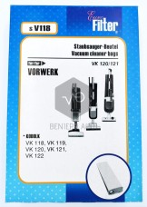 Vacuum cleaner bag VORWERK sV118 VK120/121.