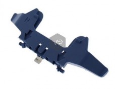 Vacuum cleaner bag support base for MIELE blue.