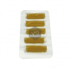 Aromatic lozenges with lemon flavor for a vacuum cleaner bag.
