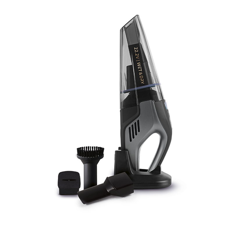 IZZY IZ-4005 Cyclonic Power hand vacuum cleaner accessory set.