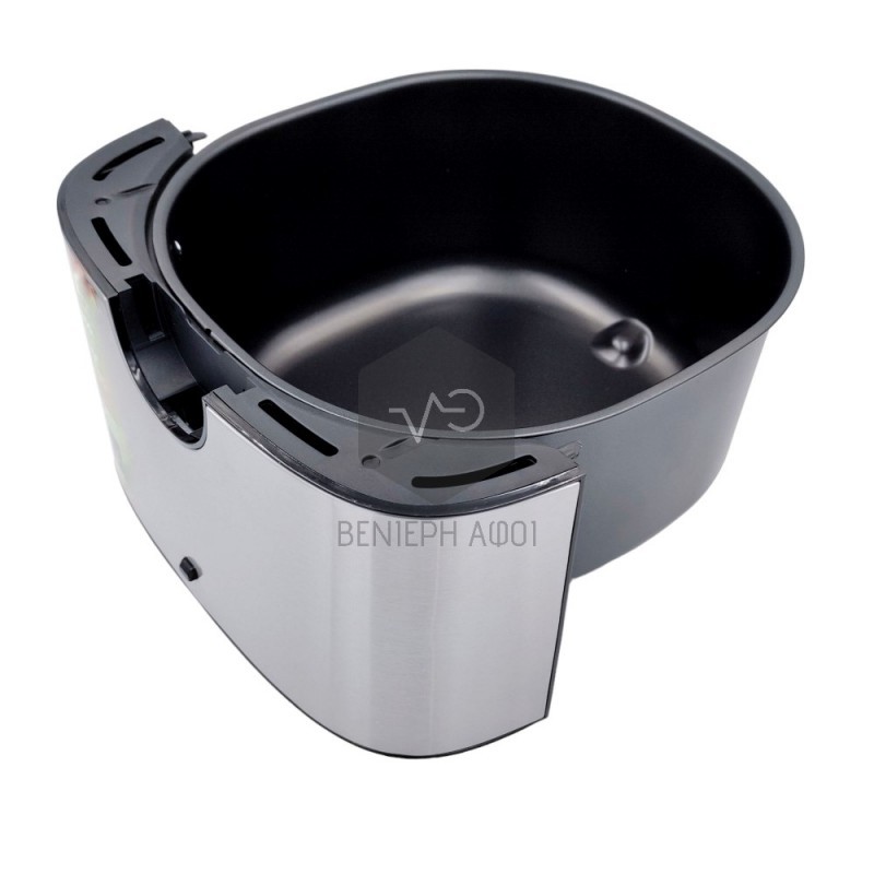Detachable air fryer bin digital IZZY IZ-8204 inox Original.