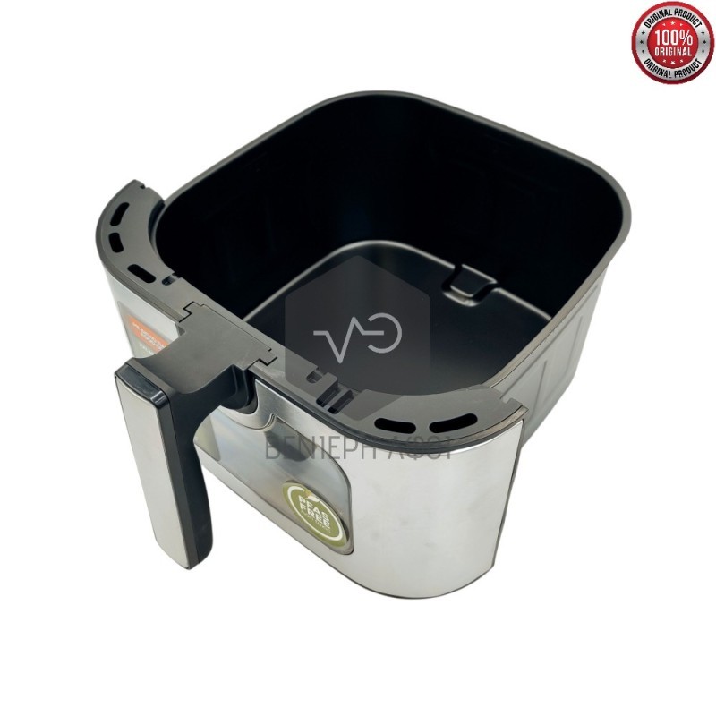 Detachable air fryer bin digital IZZY IZ-8250 inox Original.