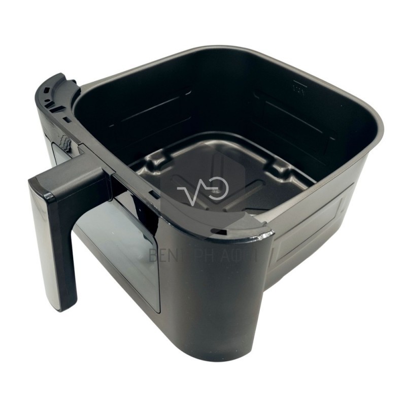 Removable bin for digital air fryer IZZY IZ-8243.