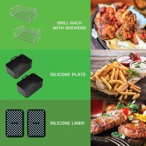 Accessory Kit AFK05 Dual Basket for air fryer ROHNSON.