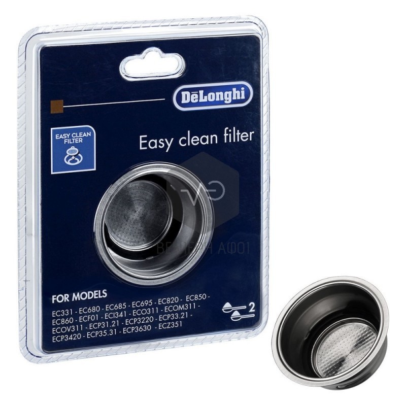Water Filter for Espresso DELONGHI DLSC401 Coffee makers 2 portions.