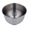 Stainless steel bowl IZZY gray Pro 1500 food processor.