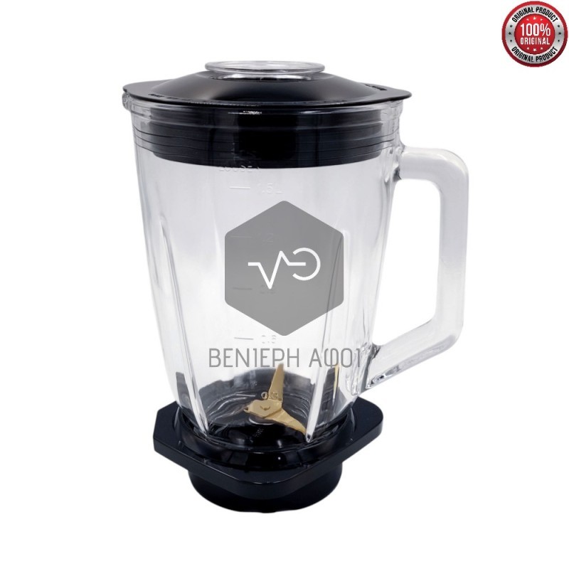 Glass blender jar ROHNSON R-5337/ R-5335 Original.