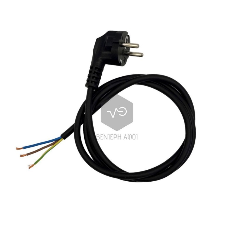 Universal power supply cable 3x1mm.