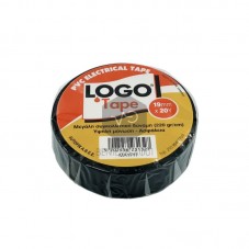 Insulating tape black LOGO Tape 19mm.