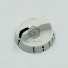 Κουμπί ταχείας εστίας αερόθερμης κουζίνας με κοντό άξονα λευκό χρώμα.