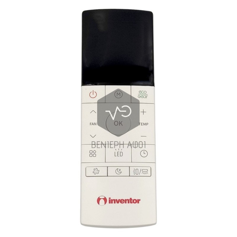 Τηλεχειριστήριο κλιματιστικού INVENTOR VERO, LEON, NEO. Τηλεχειριστήριο κλιματιστικού INVENTOR VERO, LEON, NEO.