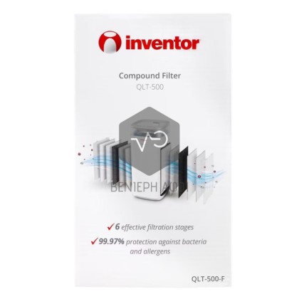 Φίλτρο καθαριστή αέρα HEPA INVENTOR QLT-500.