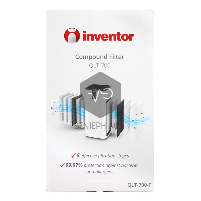 Φίλτρο καθαριστή αέρα HEPA INVENTOR QLT-700-F.