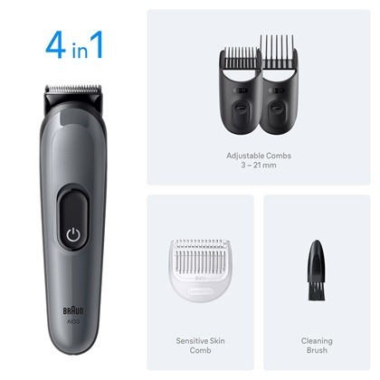 Braun Σετ Ανδρικής Περιποίησης AIO3500 Series 3.
